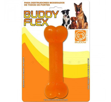 Brinquedo Osso Flex Buddy Toys para Cães