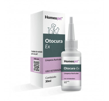 Spray Homeopático Otocura EX Homeopet para Cães e Gatos - 30ml