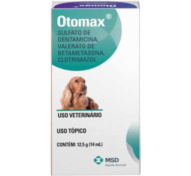 Pomada Otológica Otomax MSD para Cães - 12,5g
