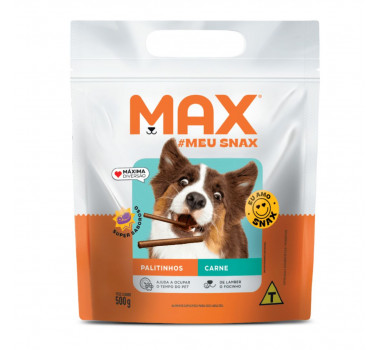Max Snack Palitinho Carne para Cães - 500g