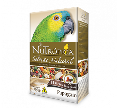 Alimento Super Premium Nutrópica Seleção Natural para Papagaios - 300g