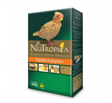 Alimento Super Premium Nutrópica Papinha para Calopsitas - 300g 