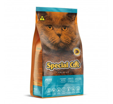 Ração Seca Special Cat Peixe para Gatos Adultos - 1kg