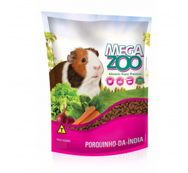 Ração Megazoo para Porquinho-da-India Adulto - 500g