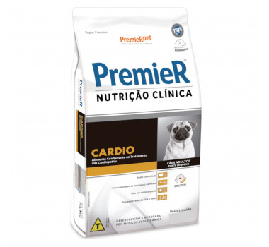 Ração Seca Premier Nutrição Clínica Cardio para Cães Porte Pequeno - 2Kg