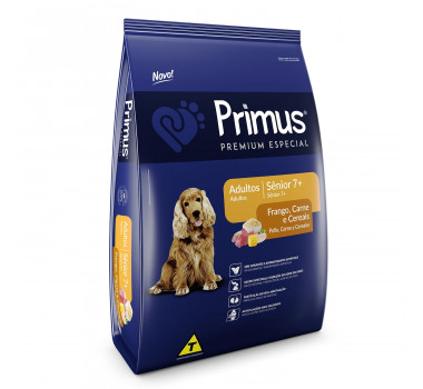 Ração Seca Primus para Cães Sênior - 15kg