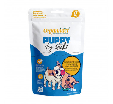 Sticks Puppy Dog Organnact para Cães - 170g