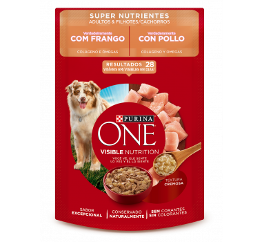 Alimento Úmido Sachê Purina One Nutrientes Frango para Cães - 85g