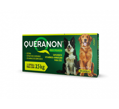 Suplemento Vitamínico Queranon Avert para Cães - 30 cápsulas