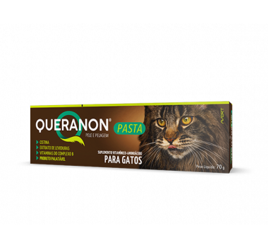 Suplemento Vitamínico Queranon Pasta Avert para Gatos - 70g