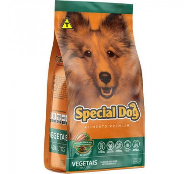 Ração Seca Special Dog Vegetais para Cães Adultos - 3Kg