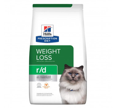 Ração Seca Hills Prescription Diet R/D Obesidade para Gatos - 1,81kg