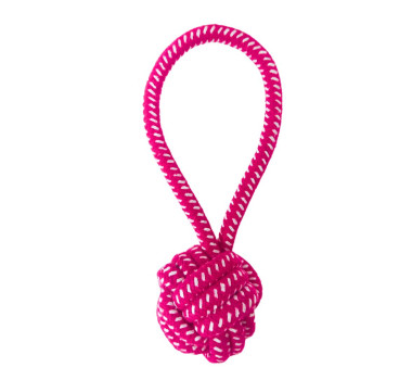 Brinquedo Corda Rope Ball Plus Chalesco para Cães - Cores Sortidas