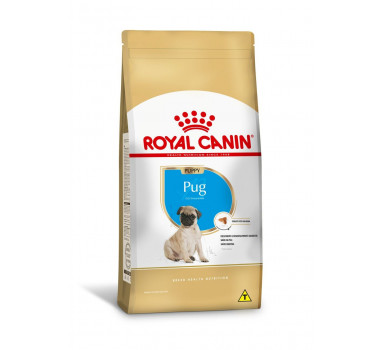 Ração Seca Royal Canin Puppy para Cães Filhotes da Raça Pug - 1Kg