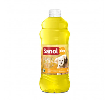 Desinfetante e Eliminador de Odores Citronela Sanol - 2L