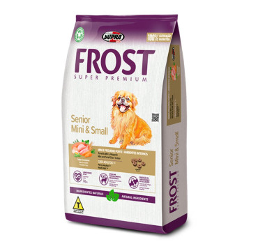 Ração Seca Frost Senior Mini & Small para Cães Idosos Porte Mini e Pequeno - 10,1Kg