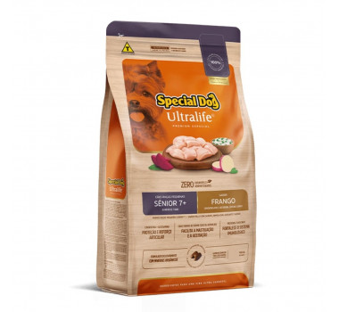 Ração Seca Special Dog Ultralife para Cães Raças Pequenas Sênior - 15kg