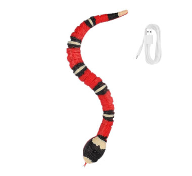 Brinquedo Cobra Elétrica Inteligente D`paula para Gatos 
