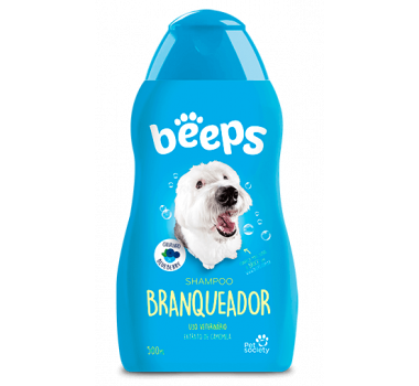 Shampoo Branqueador Beeps para Cães e Gatos - 500ml