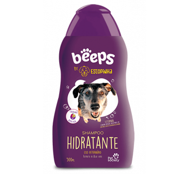 Shampoo Estopinha Hidratante Beeps para Cães e Gatos - 500ml