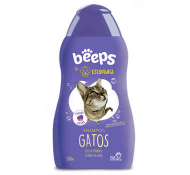 Shampoo Estopinha Beeps para Gatos - 500ml