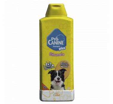 Shampoo 2 em 1 Pró Canine Plus Citronela para Cães - 700ml