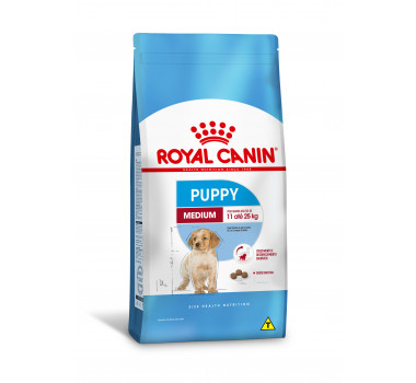 Ração Seca Royal Canin Size Nutrition Medium Puppy para Cães Filhotes de Porte Médio - 15Kg