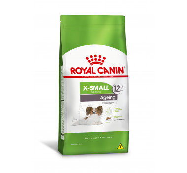 Ração Seca Royal Canin X-Small Ageing 12+ para Cães Idosos de Porte Miniatura Acima de 12 Anos - 1Kg