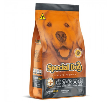 Ração Seca Special Dog Carne Plus para Cães Adultos - 15Kg