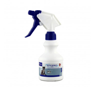 Spray Antipulgas e Carrapatos Effipro Virbac para Cães e Gatos - 250ml