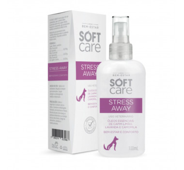 Spray Calmante Stress Away Soft Care para Cães - 100ml