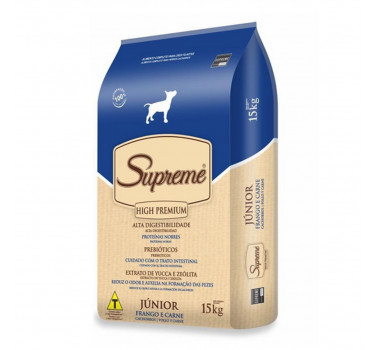 Ração Seca Supreme High Premium para Cães Filhotes - 15Kg