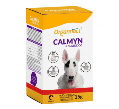 Suplemento Calmyn & Susse Dog Tabs Organnact para Cães - 15g