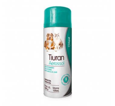 Aerossol Sarnicida Tiuran Duprat para Cães e Gatos - 125ml