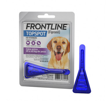 Antipulgas e Carrapatos Frontline Topspot para Cães de 20 a 40kg