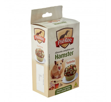 Alimento Tortinha PróRoe para Hamster - 60g