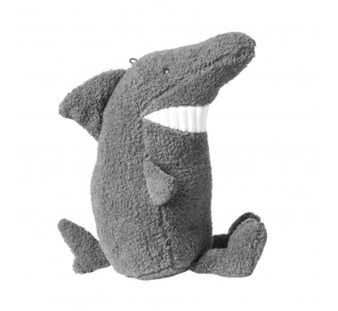  Brinquedo de Pelúcia Tubarão Cinza Nandog para Cães