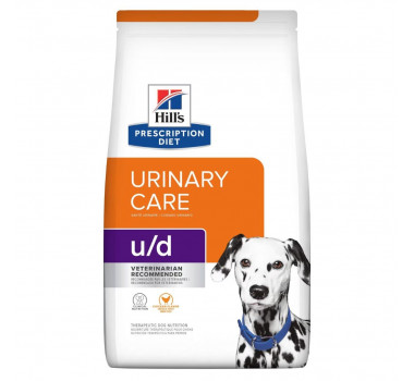 Ração Seca Hills Prescription Diet U/D Urinary Care para Cães - 3,85Kg