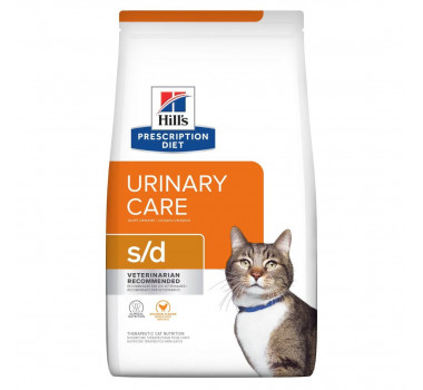 Ração Seca Hills Prescription Diet S/D Urinary Care para Gatos - 1,81kg
