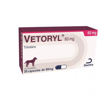 Inibidor Enzimático Dechra Vetoryl 60mg 10 Cápsulas para Cães