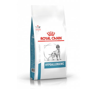 Ração Seca Royal Canin Veterinary Hypoallergenic para Cães Adultos - 2Kg