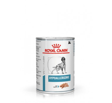 Ração Úmida Lata Royal Canin Veterinary Hypoallergenic para Cães - 400g