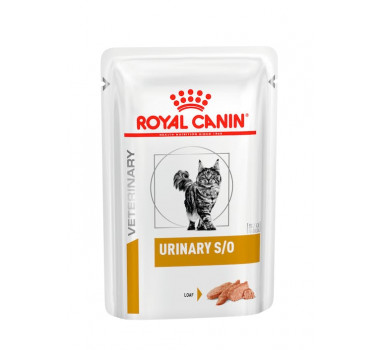Ração Úmida Sachê Royal Canin Veterinary Urinary S/O para Gatos Adultos - 85g