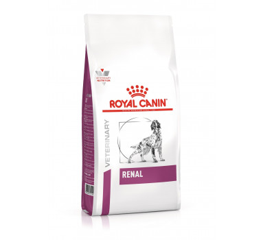 Ração Seca Royal Canin Veterinary Diet Renal Canine para Cães com Insuficiência Renal - 2Kg