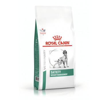 Ração Seca Royal Canin Veterinary Satiety Support Weight Management para Cães Adultos - 10,1Kg