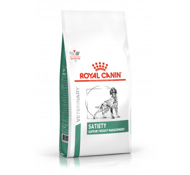 Ração Seca Royal Canin Veterinary Satiety Support Wheight Management para Cães Adultos - 1,5Kg