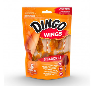 Petisco Dingo Wings 3 Sabores para Cães - 5 unidades