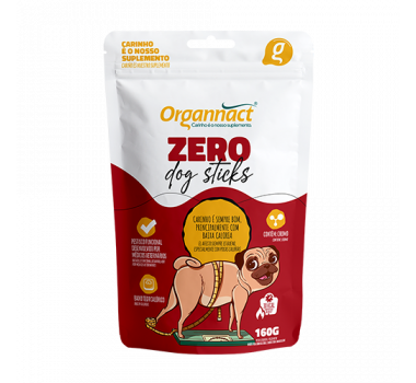 Sticks Zero Dog Organnact para Cães - 160g