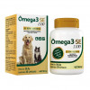 Suplemento Vitamínio Mineral Omega 3 +SE 1100 Vetnil para Cães e Gatos - 30 comprimidos - 1