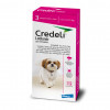 Antipulgas e Carrapatos Credeli 112,5mg Elanco para Cães 2,5Kg a 5,5Kg - 3 Unidades - 1